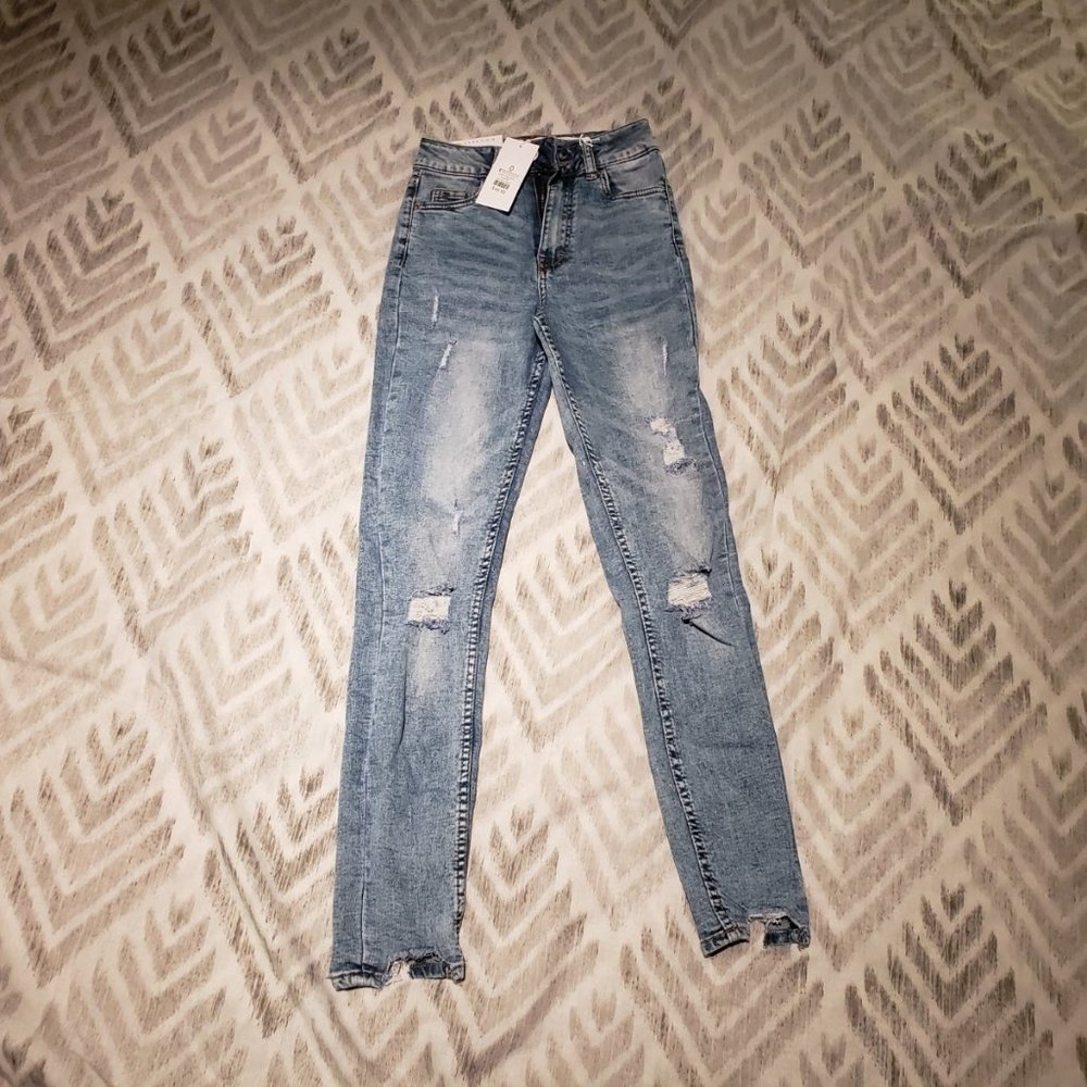 CALI Ultra High Rise Skinny Jeans for Women Size 0